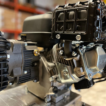 AR45 softwash skid with electric-start CRX engine