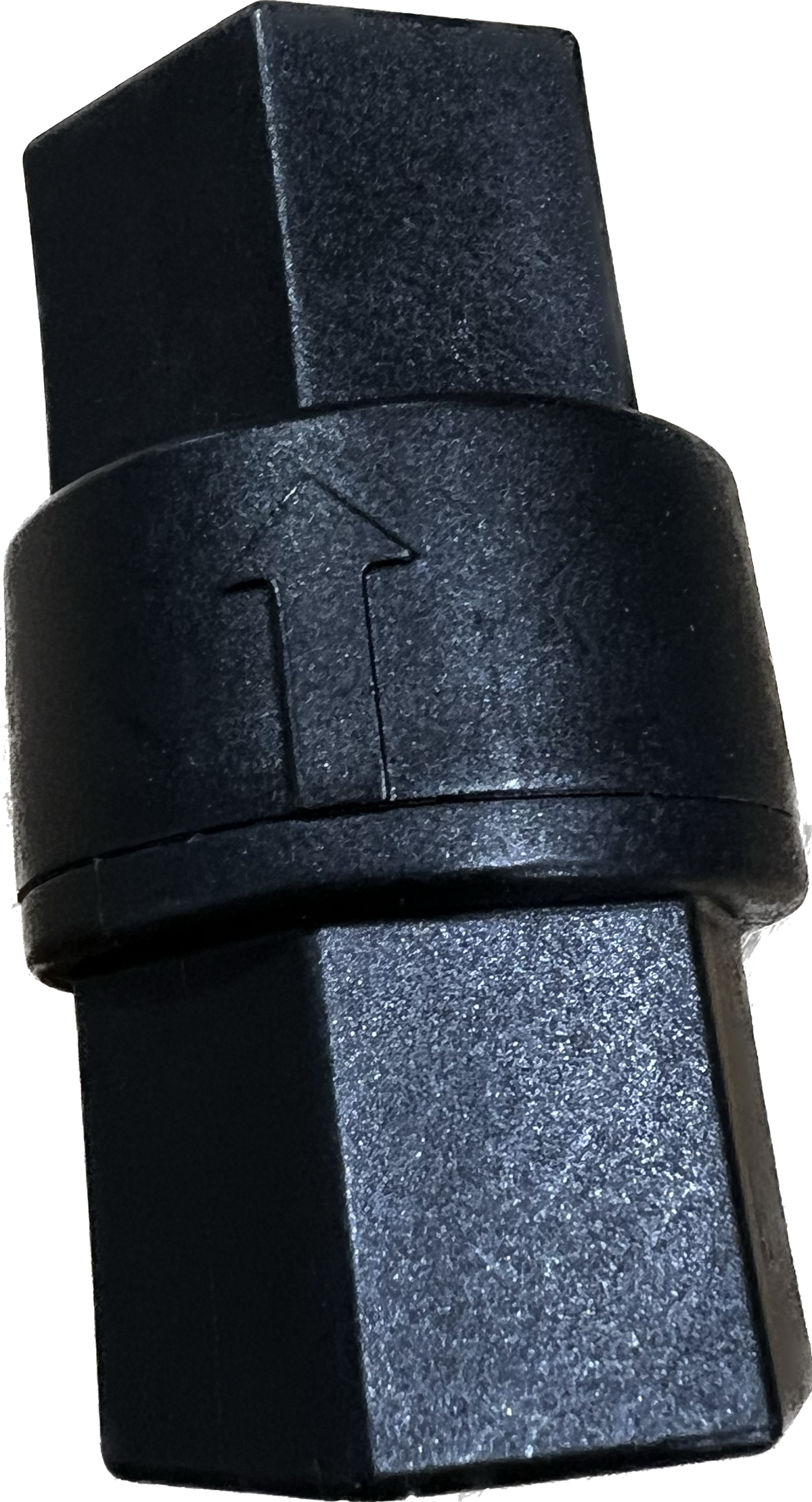 SMC 1/2" Poly Check Valve with 1/3 lb Hastelloy Spring — 22352