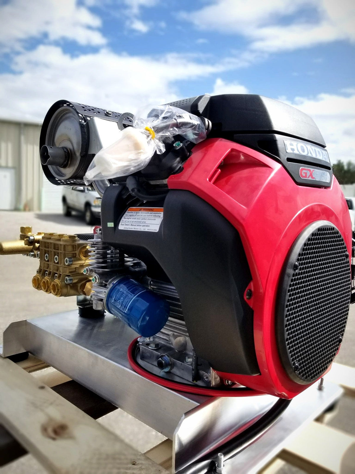 Manatee MGD-8035HG gear-drive pressure washer - supplier photo 1; VRT-3 model offered