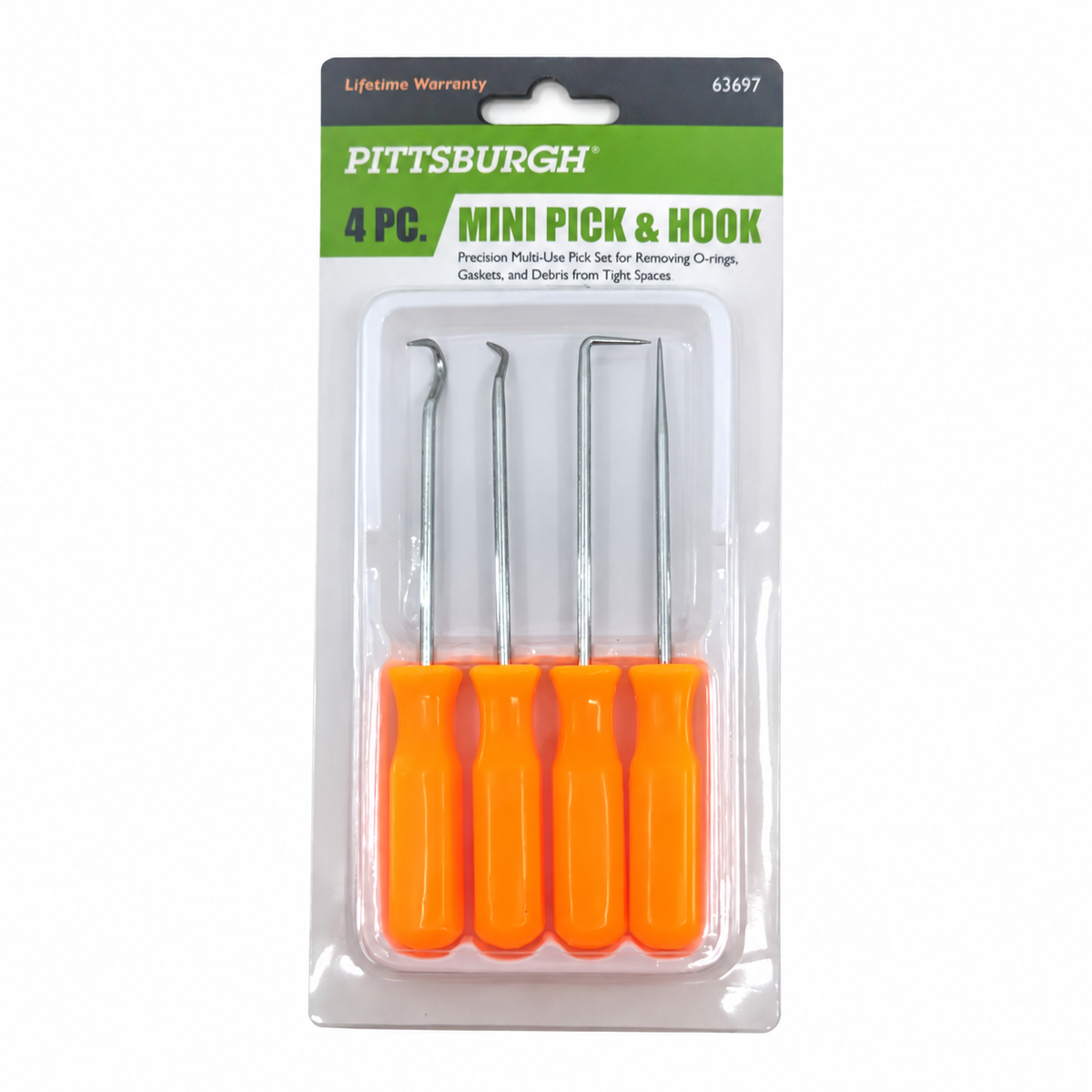 Pittsburgh 4-piece mini pick and hook set