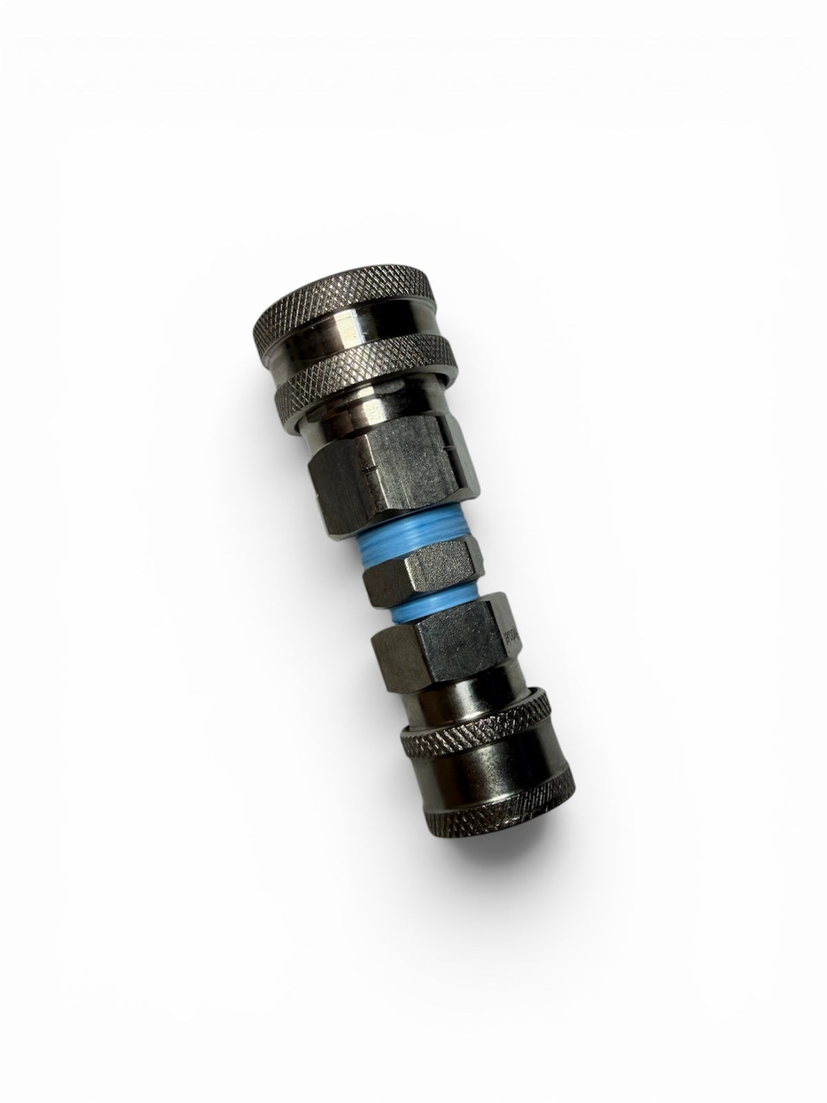 Smart Bypass stainless steel gun delete attachment, 3/8 inch x 1/4 inch