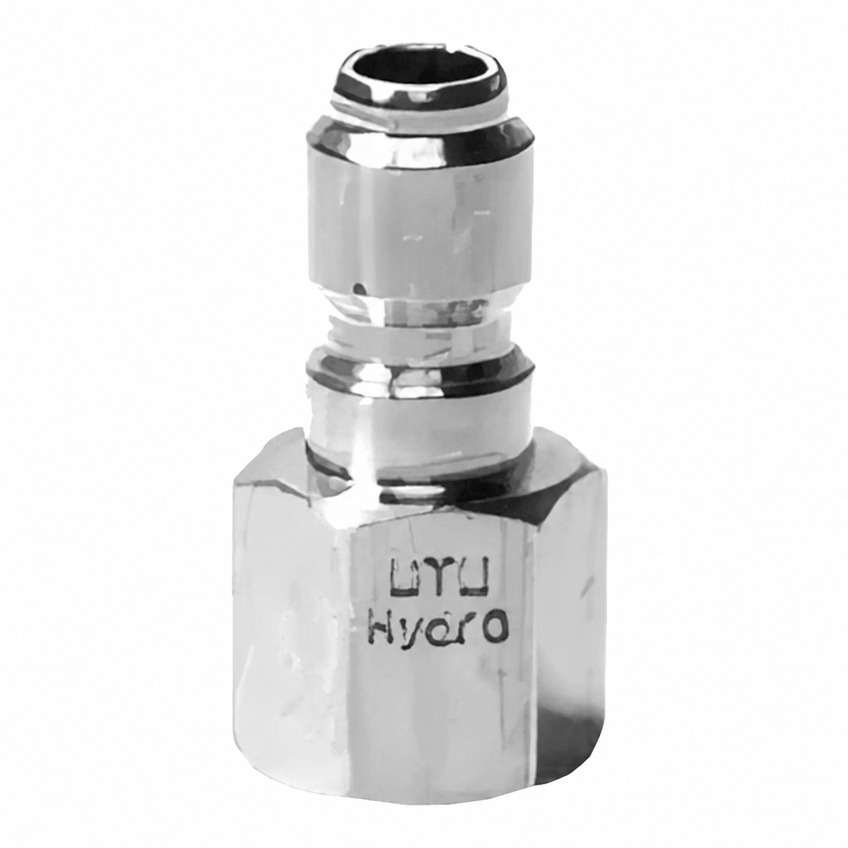 Stainless Steel 1/2" Quick Connect Plug x 1/2" FPT