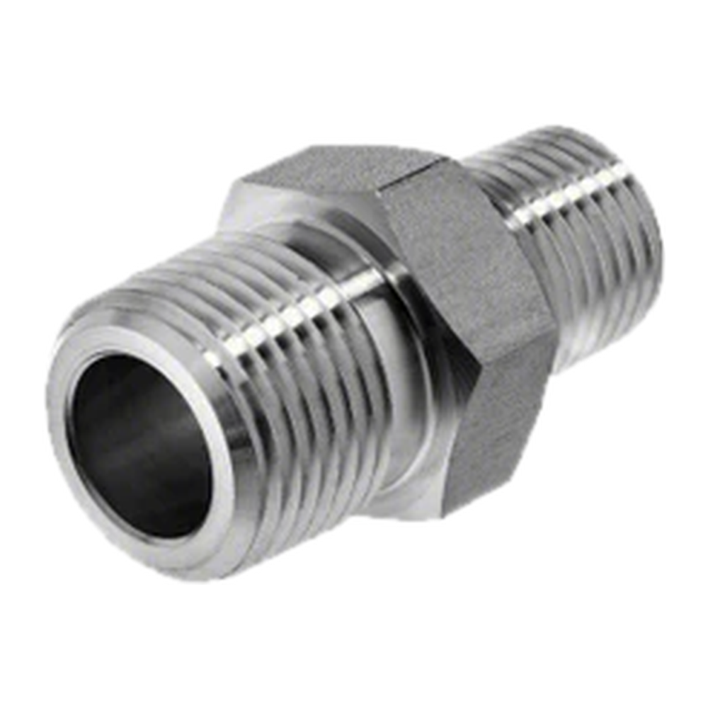 1/2" x 3/8" MPT reducing hex nipple, part 540486