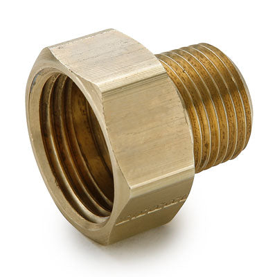 3/4" FGHT x 1/2" MPT brass garden hose fitting