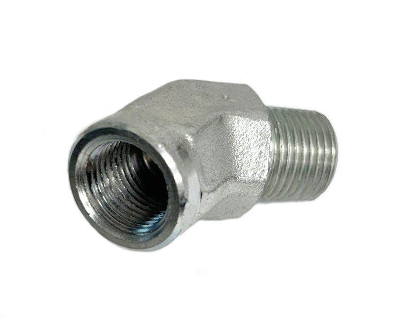 1/2-inch steel 45-degree street elbow