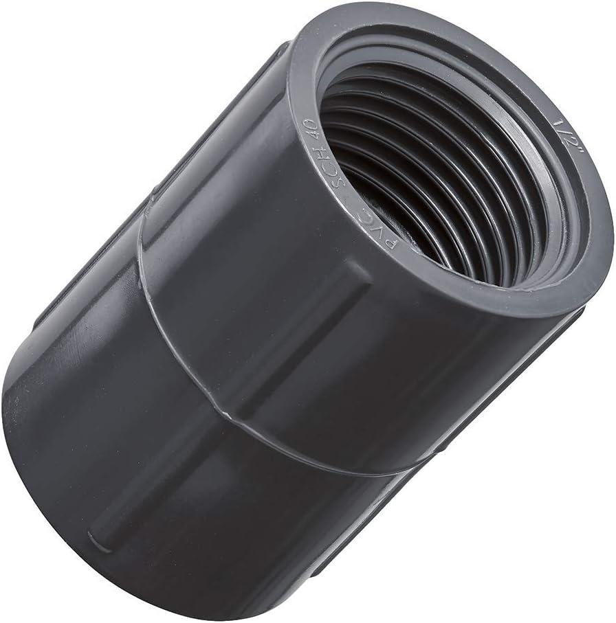 1/2-inch PVC coupler