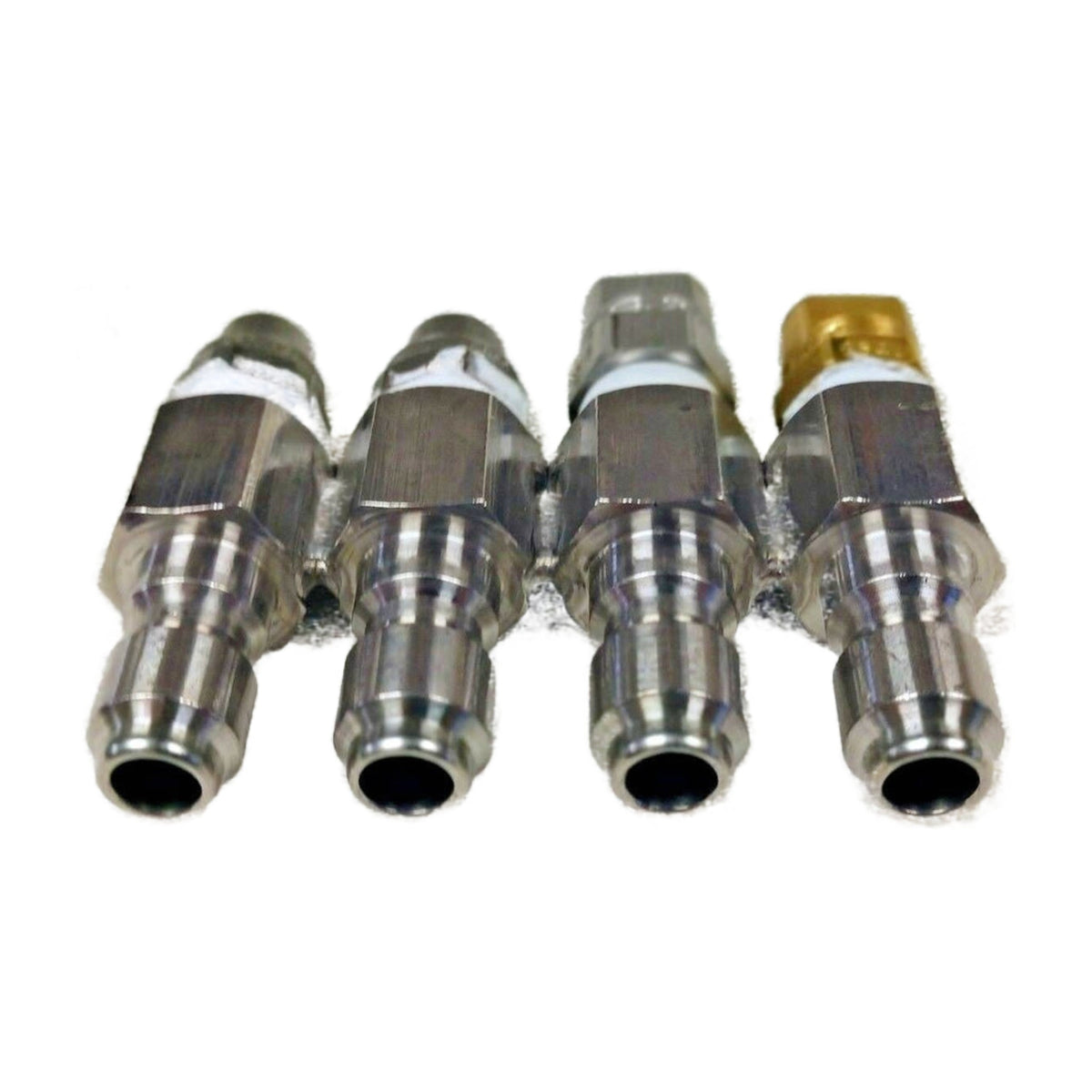Assembled JRod four-nozzle holder with soap and rinse tips