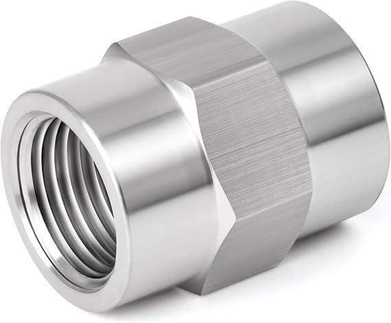 Stainless Steel 1/4" Female NPT Coupler