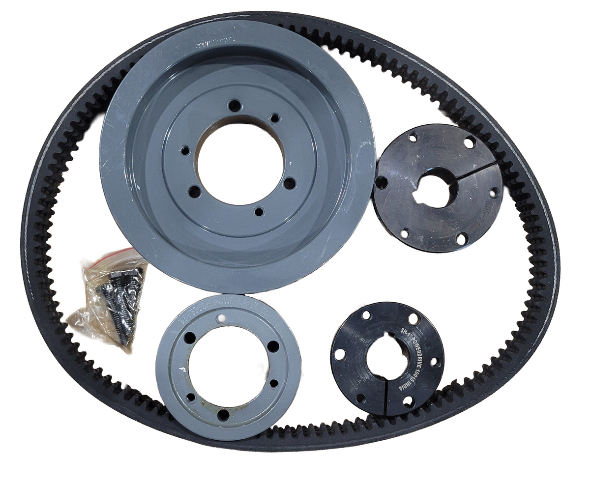 4-groove pulley and bushing drive kit
